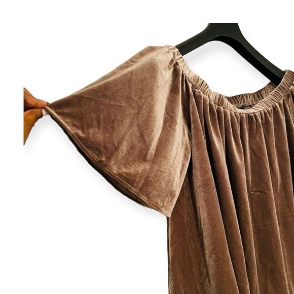 Anthropologie Sunday In Brooklyn Velvet Top Size Medium - Picture 3 of 6